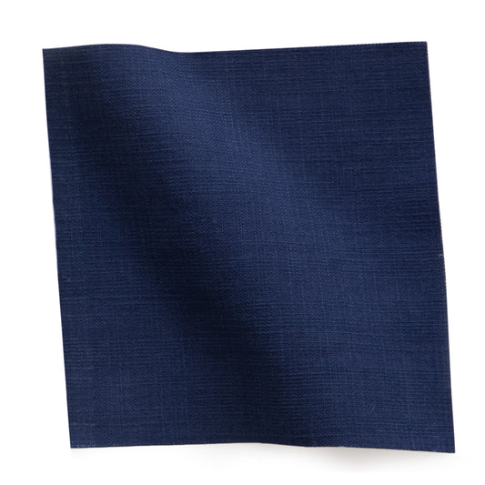 Midnight fabric swatch in deep blue cotton, perfect for customizing your Delaney Headboard with Pepper Home quality.