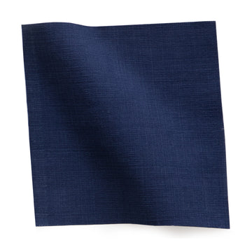 Midnight fabric swatch in deep blue cotton, perfect for customizing your Delaney Headboard with Pepper Home quality.
