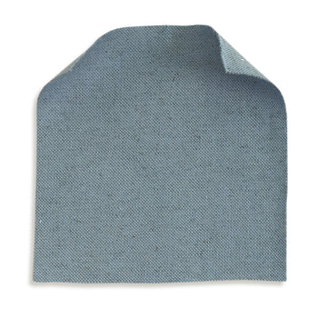 Harbor fabric swatch in calming blue linen with clean texture, perfect for customizing your Pepper Home furniture.
