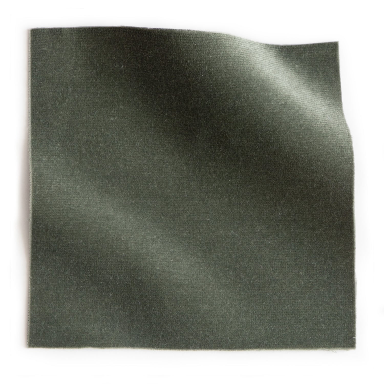 Fern Velvet fabric swatch by Pepper Home, perfect for custom, made-to-order upholstery and elegant home decor.