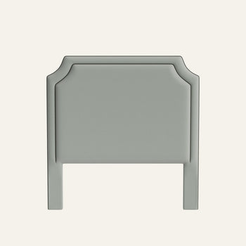 FEATURED: Shown in Queen / 4" Channel / Fern Velvet Welt