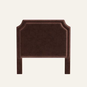 FEATURED: Shown in Queen / 4" Channel / Cinnamon Velvet Welt