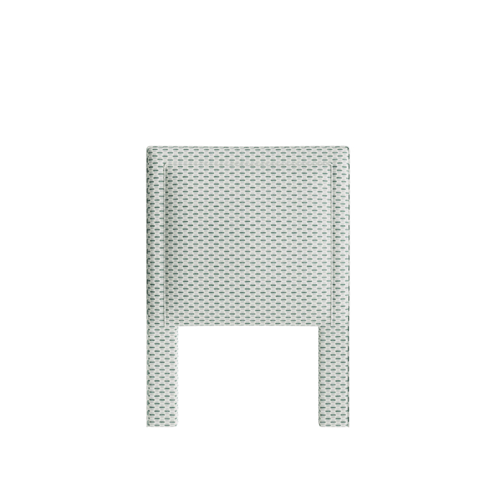 Twin willow mint custom on white background