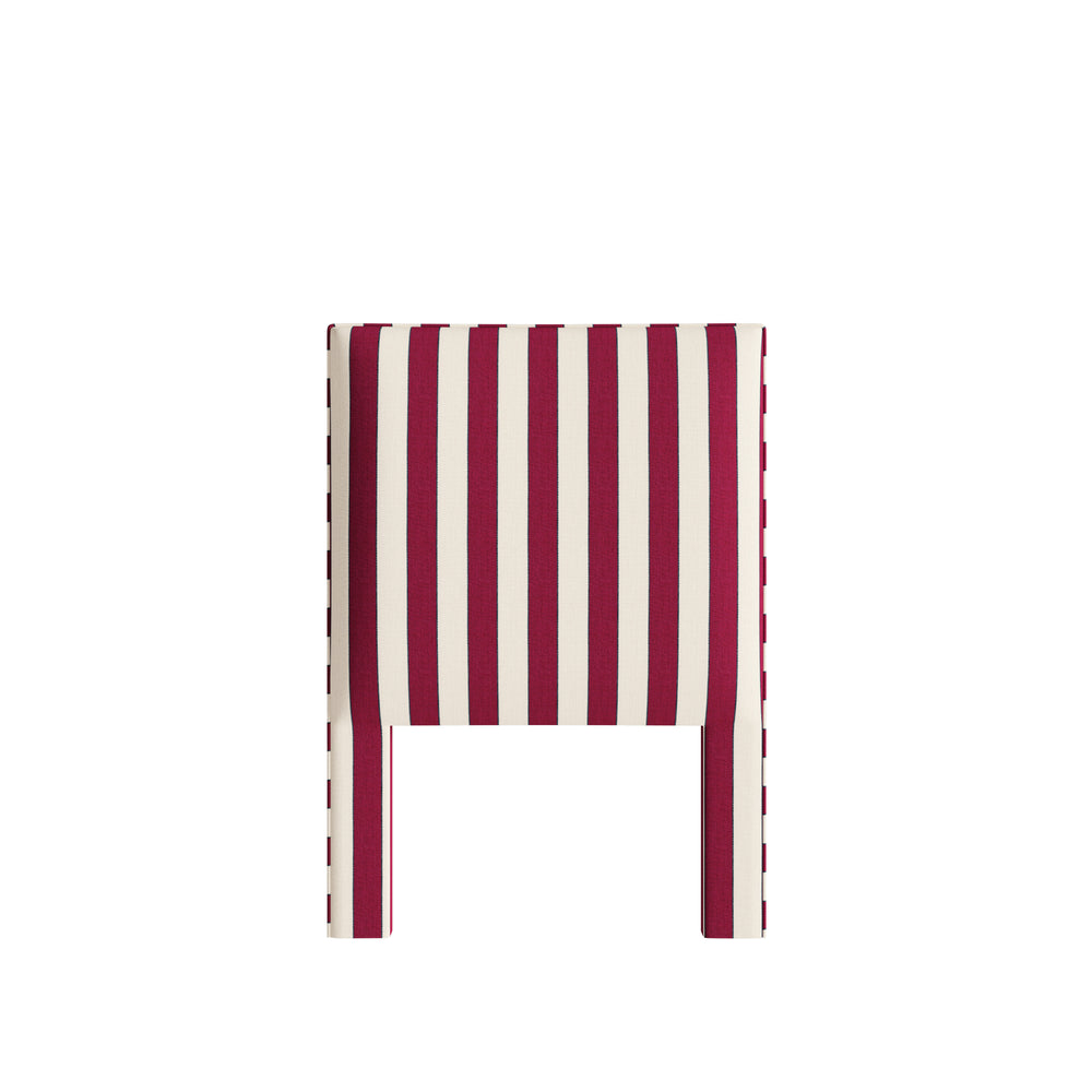 Twin florence bordeaux custom on white background