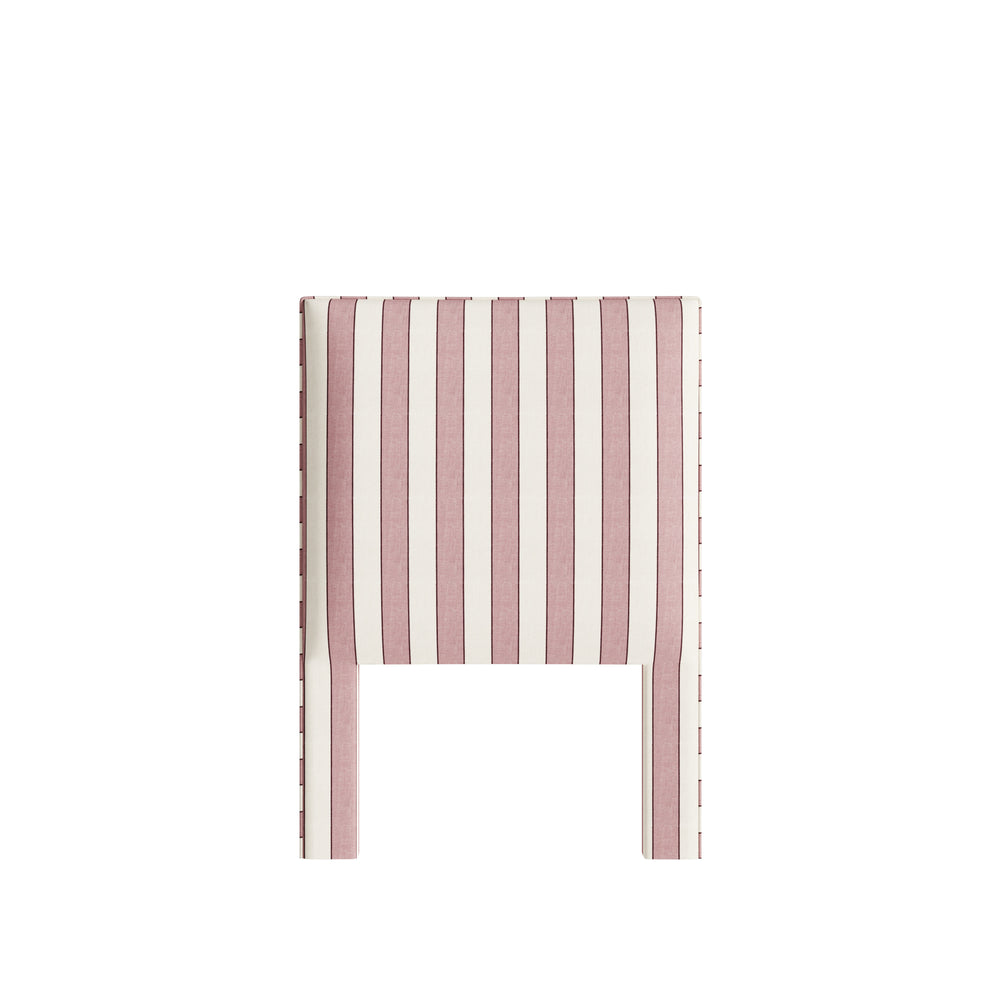 Twin florence rosewood custom on white background