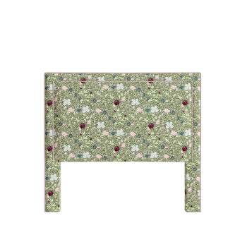 FEATURED: Shown in Queen / 4" Channel / Rose Velvet Welt