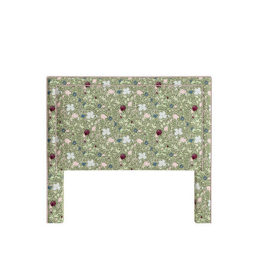 FEATURED: Shown in Queen / 4" Channel / Rose Velvet Welt