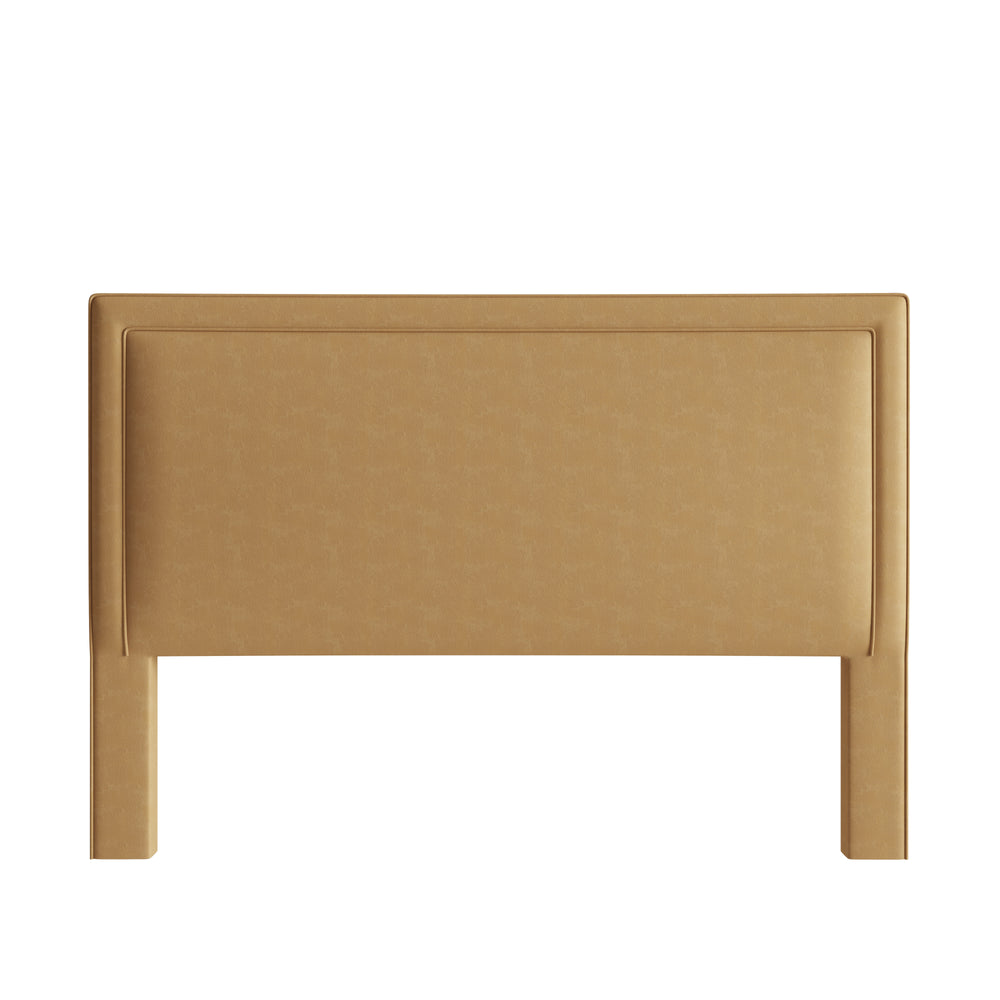 King camel velvet custom on white background