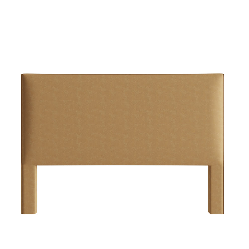 King camel velvet custom on white background