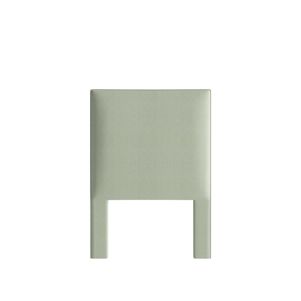 Twin laurel velvet custom on white background