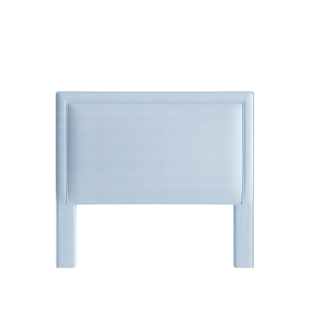 Queen sky velvet custom on white background