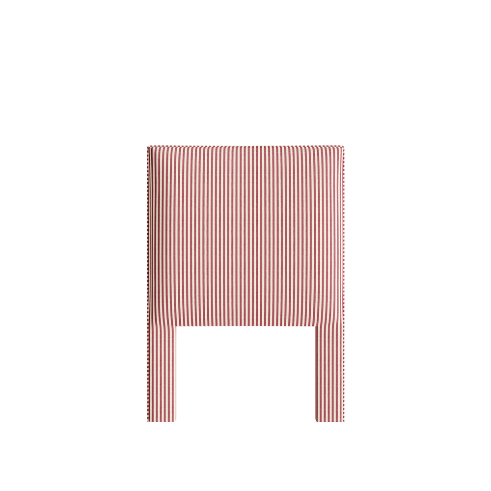 Twin louisa cranberry vertical custom on white background