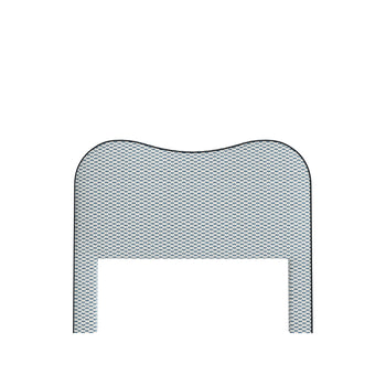 FEATURED: Shown in Queen / Cadet Velvet Welt