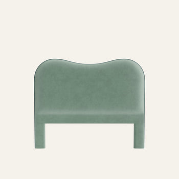 FEATURED: Shown in Queen / Peacock Velvet Welt