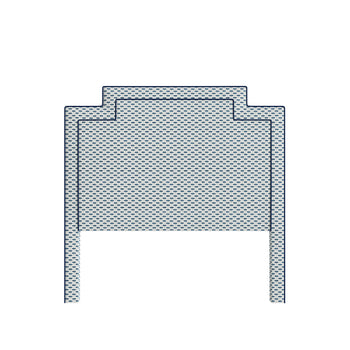 FEATURED: Shown in Queen / Cadet Velvet Welt