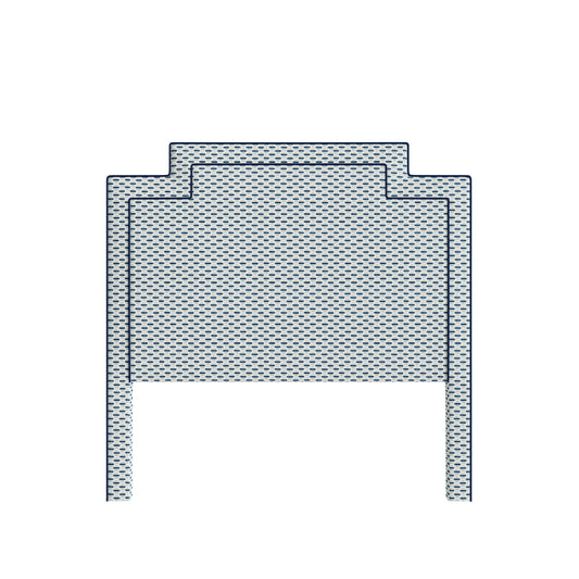 FEATURED: Shown in Queen / Cadet Velvet Welt