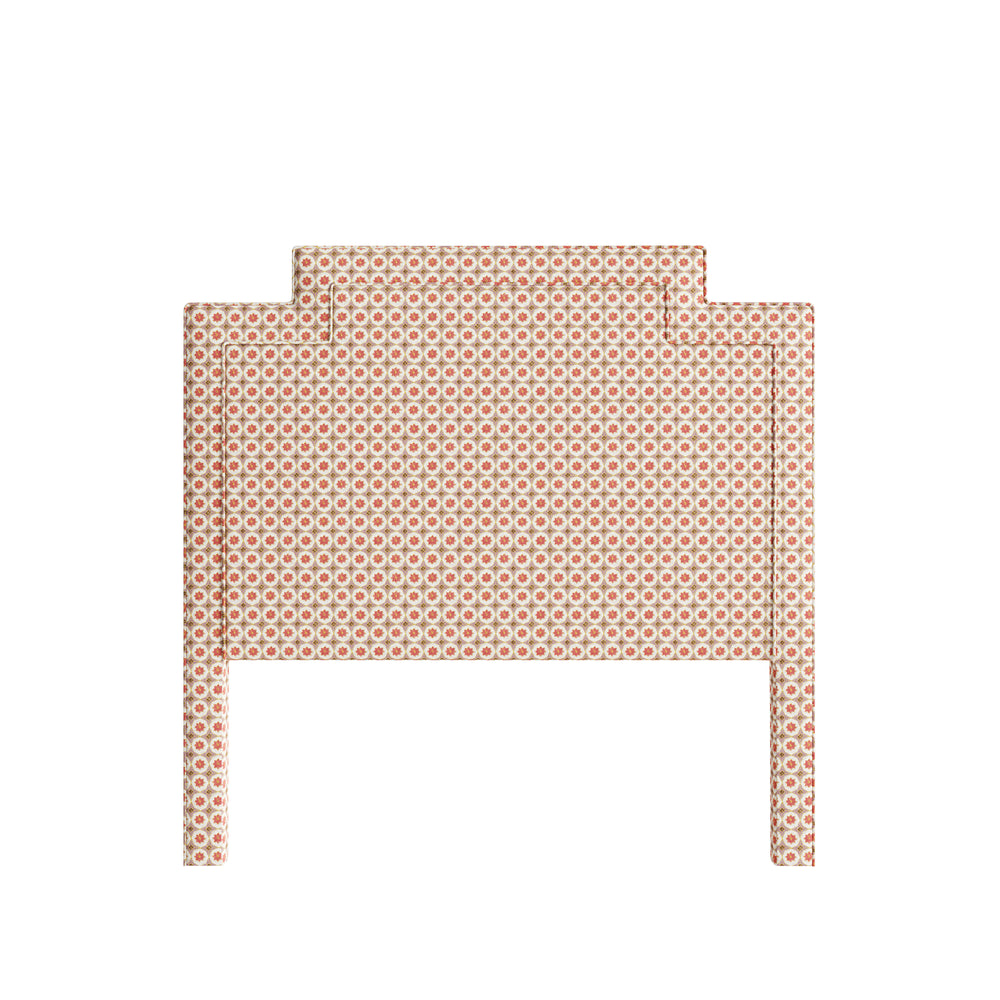 Queen hayes coral custom on white background
