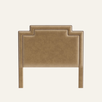 FEATURED: Shown in Queen / Walnut Velvet Welt