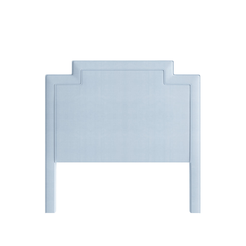 Queen sky velvet custom on white background