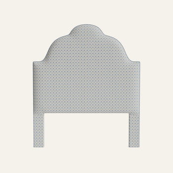 FEATURED: Shown in Queen / Sky Velvet Welt