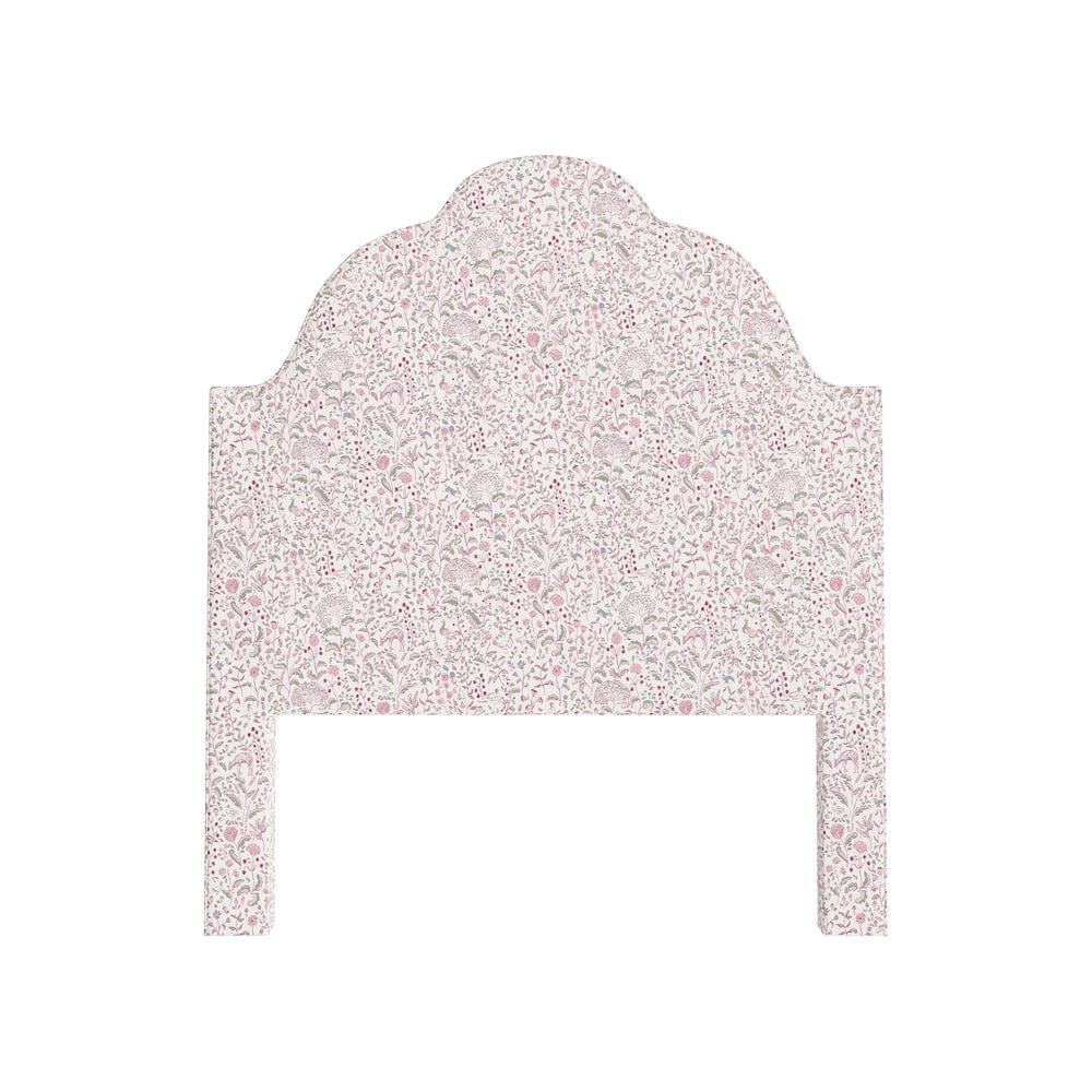 Queen ruby burgundy custom on white background