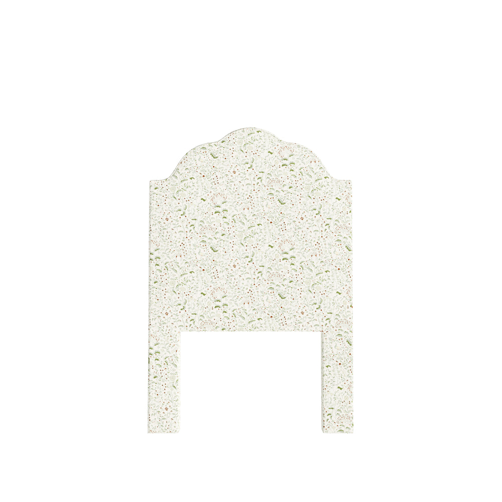 Twin ruby moss custom on white background