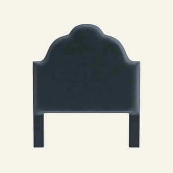 FEATURED: Shown in Queen / Sky Velvet Welt