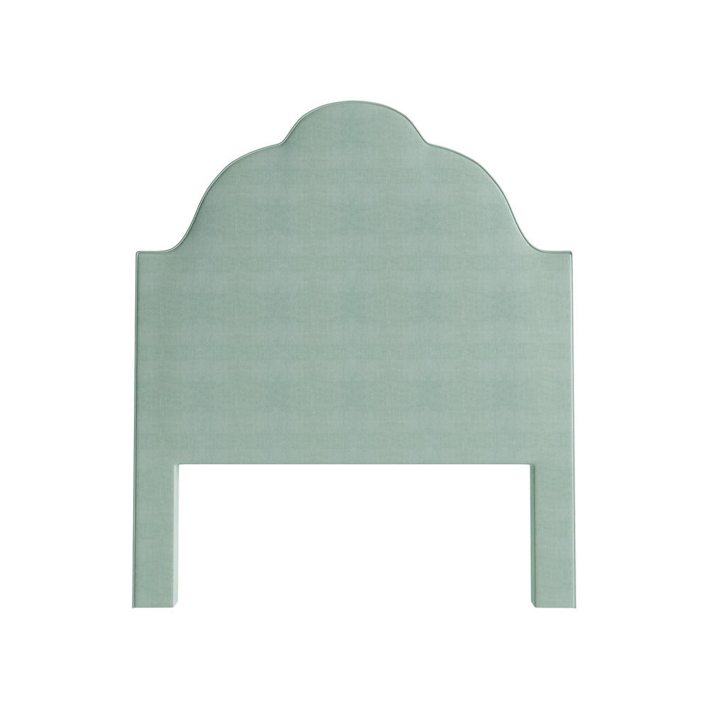 Queen sea salt velvet custom on white background