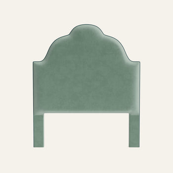 FEATURED: Shown in Queen / Peacock Velvet Welt