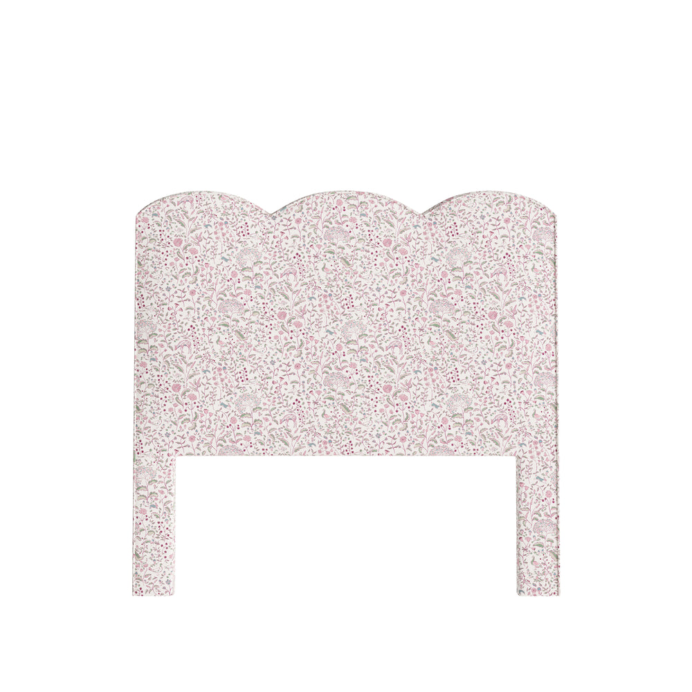 Queen ruby burgundy custom on white background