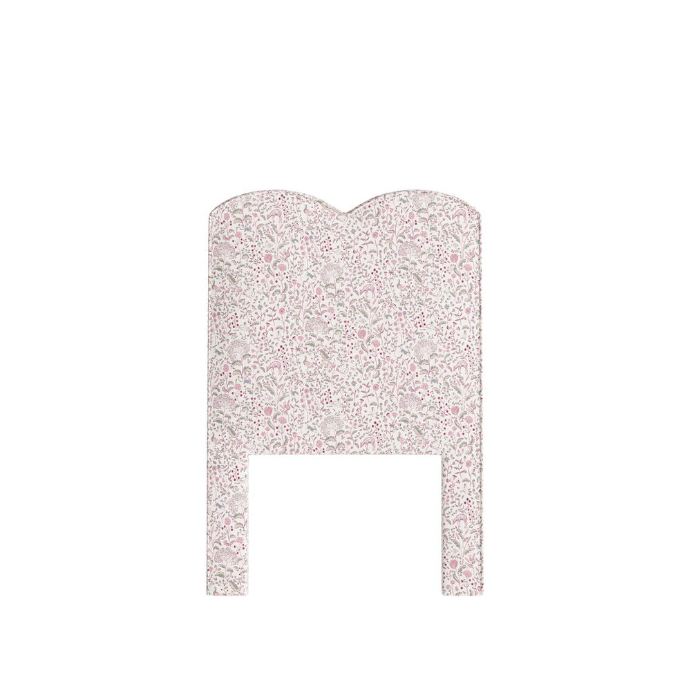 Twin ruby burgundy custom on white background