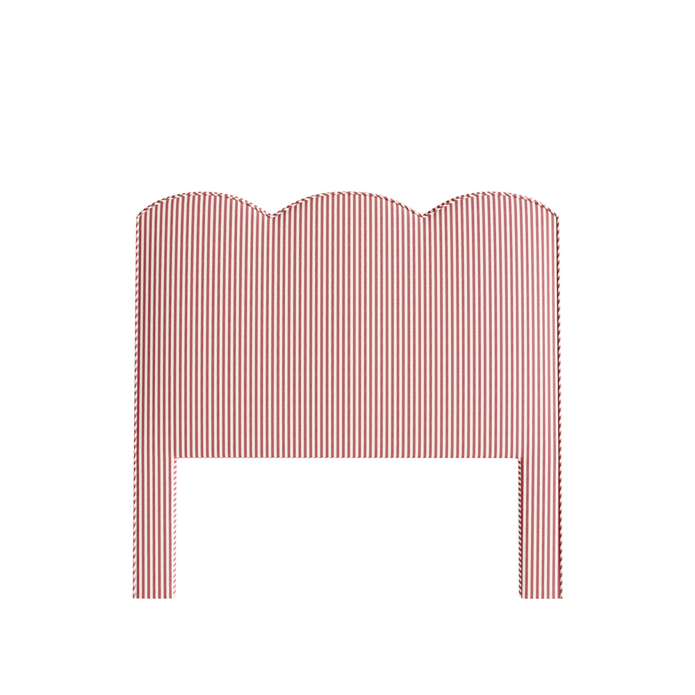 Queen louisa cranberry vertical custom on white background