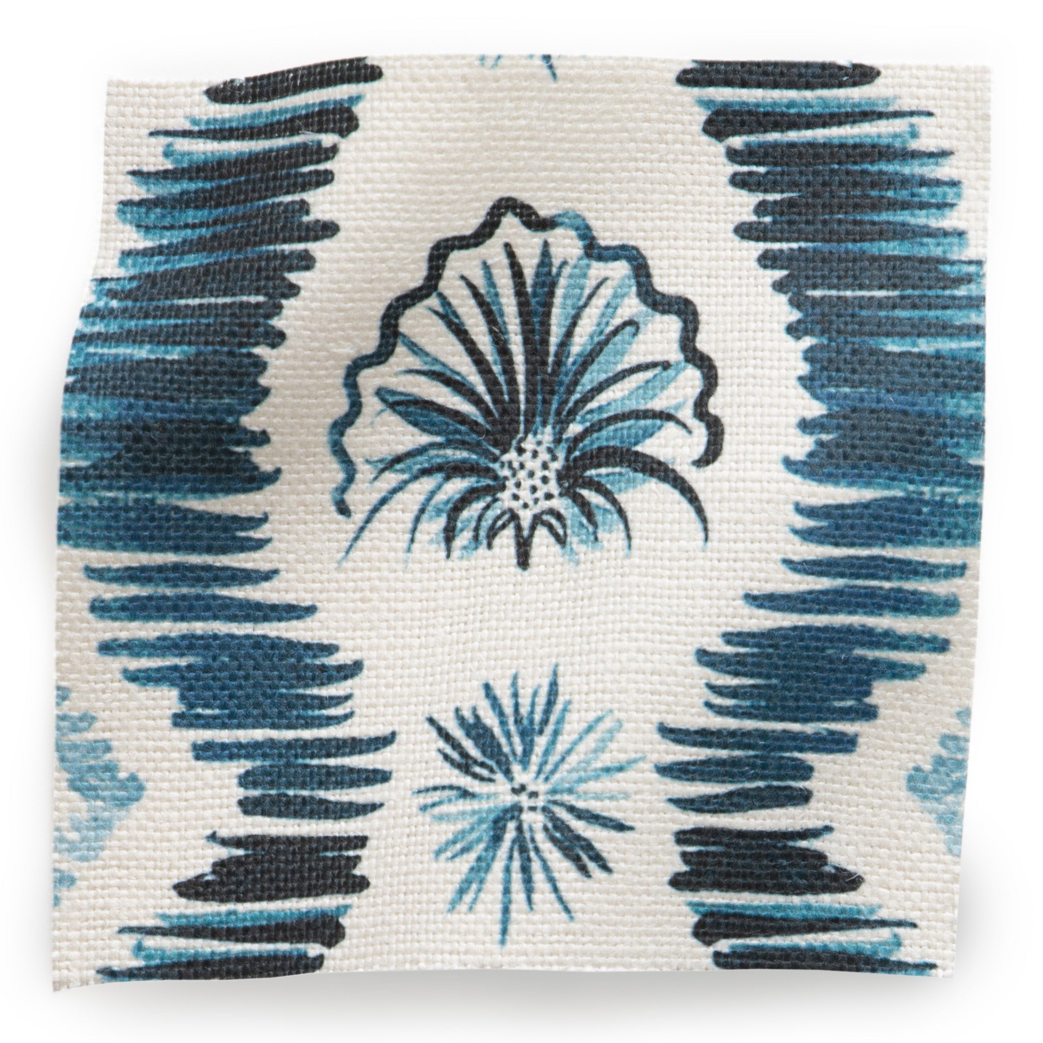 blue ikat pattern