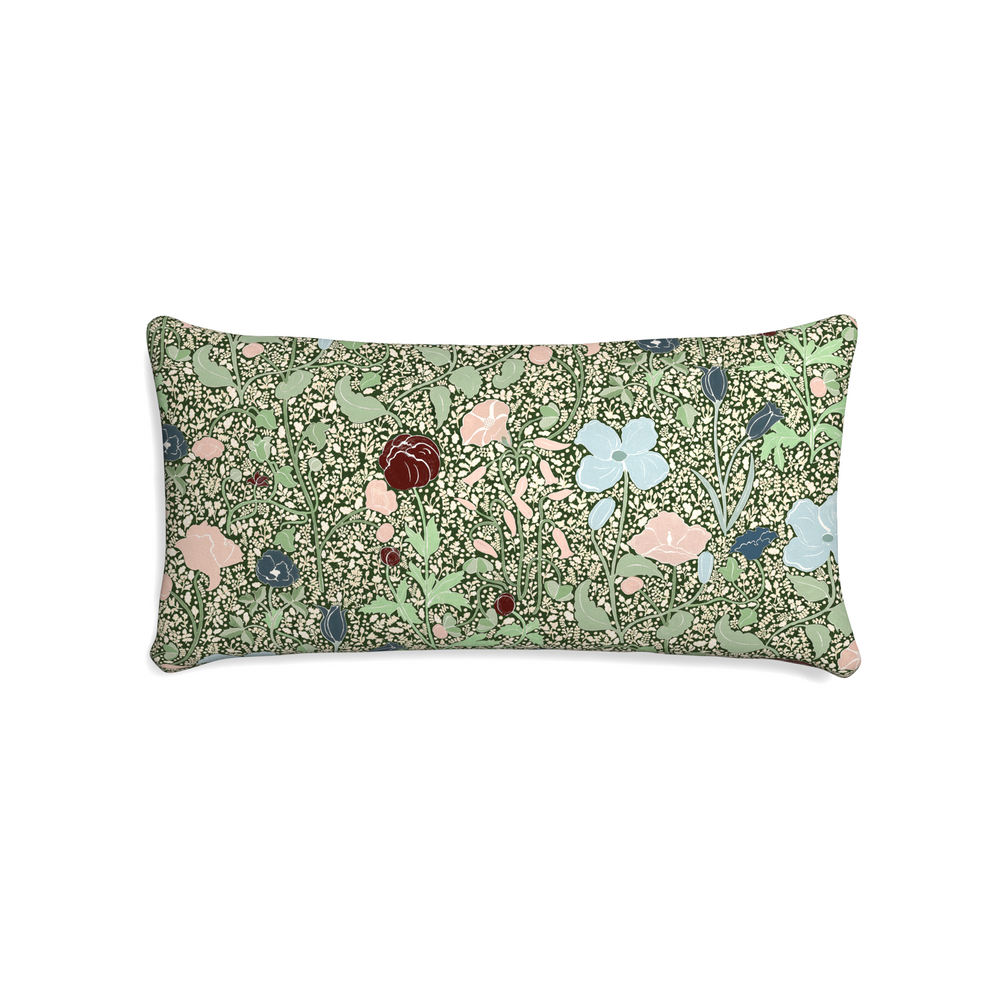 Midi-lumbar matilda custom pillow with n on white background