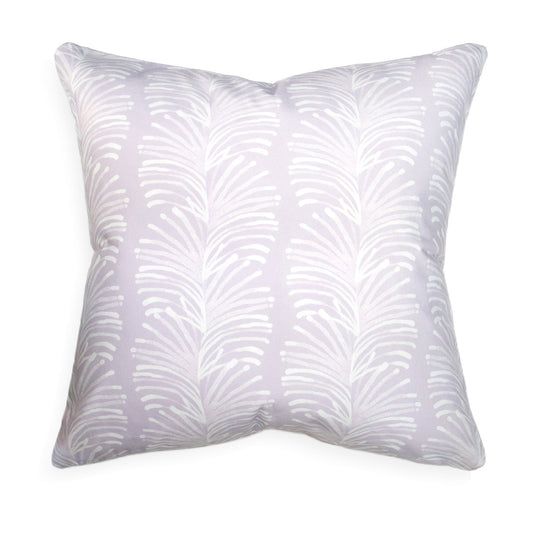 Lavender Botanical Stripe Printed Pillow