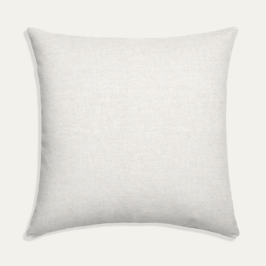 Natural White Linen Pillow