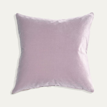 Lilac velvet pillow