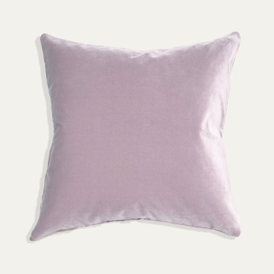 Lilac velvet pillow