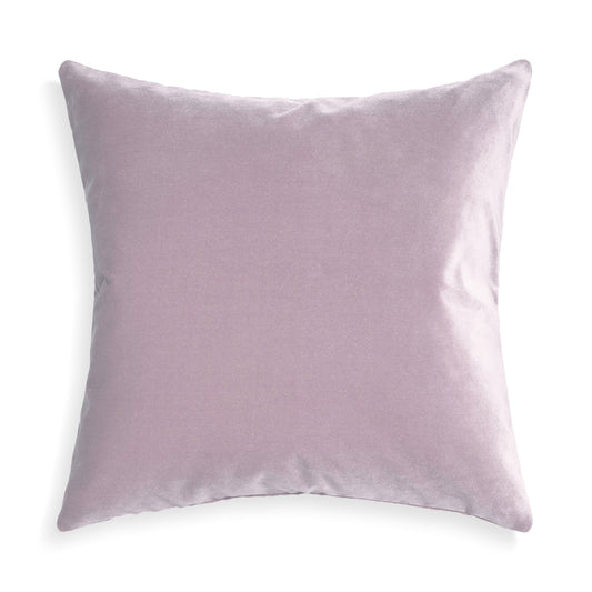 Lilac velvet pillow