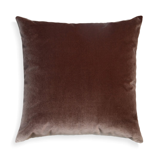 Brown Velvet Pillow