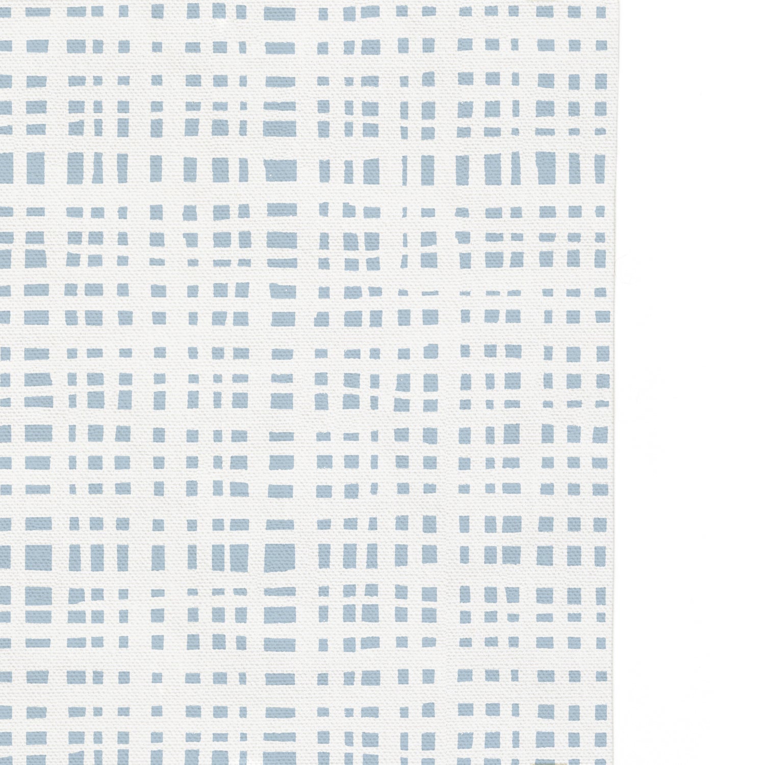 blue and white plaid curtain
