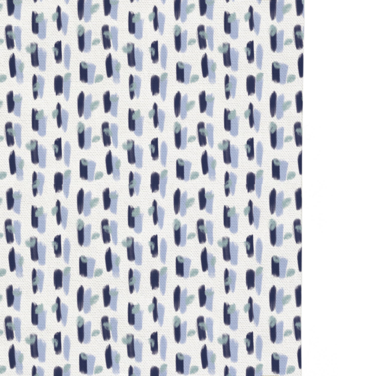 blue and white curtain