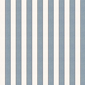 Florence Harbor features deep blue custom stripes with a classic, tailored look perfect for Pepper Home curtains.