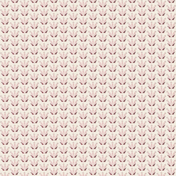 Serena Pink pattern featuring delicate pink and maroon floral design, perfect for custom Pepper Home curtains.