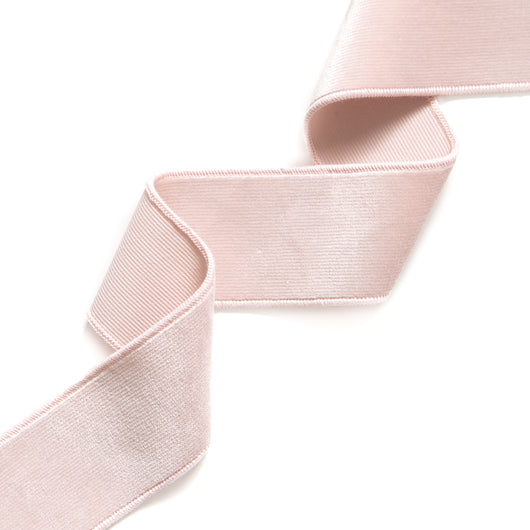 rose velvet curtain band trim