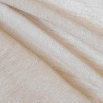 sheer natural brown colored fabric