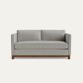 FEATURED: Shown in 72" / Tobacco Legs / Honey Velvet Welt