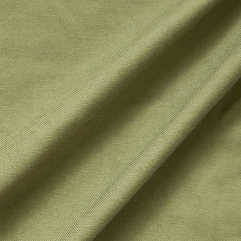 Moss fabric in earthy green with tweed-like texture, perfect for custom curtains by Pepper Home, made-to-order and sheer options available.
