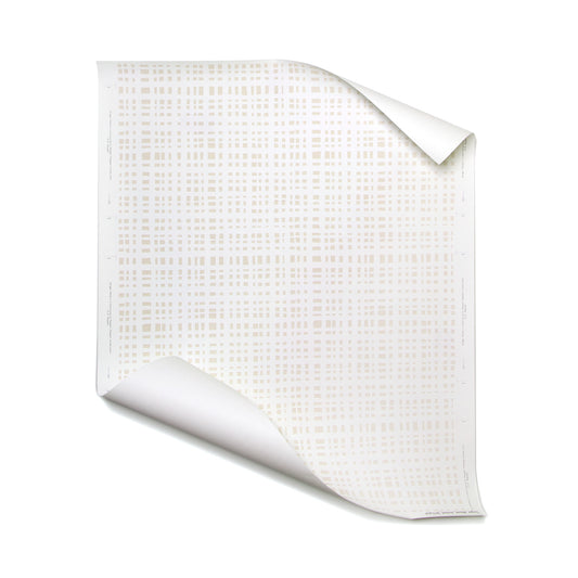 Ginger Sand fabric swatch with soft gingham pattern, perfect for custom Pepper Home curtains and made-to-order designs.