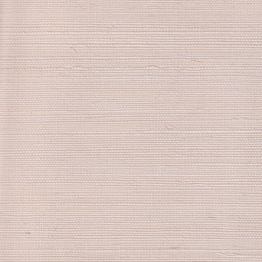 Peony grasscloth fabric in soft pink, adding warmth and texture to custom curtains by Pepper Home.
